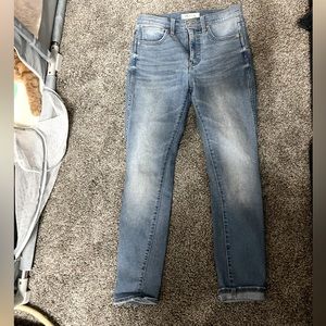 Size 24 madewell jeans